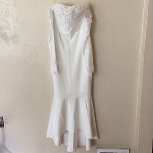 NWT White Miss Holly (from Australia) formal dress